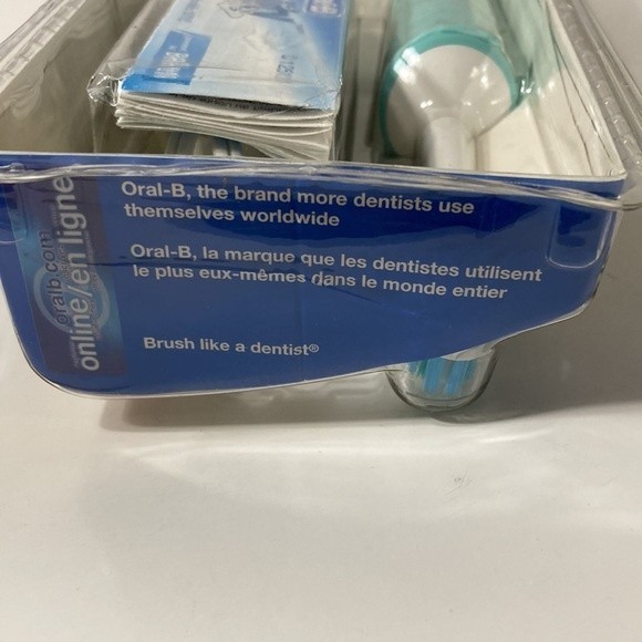 Oral B Vitality Dual Clean Electric Toothbrush Green Rechargeable - Picture 10 of 12